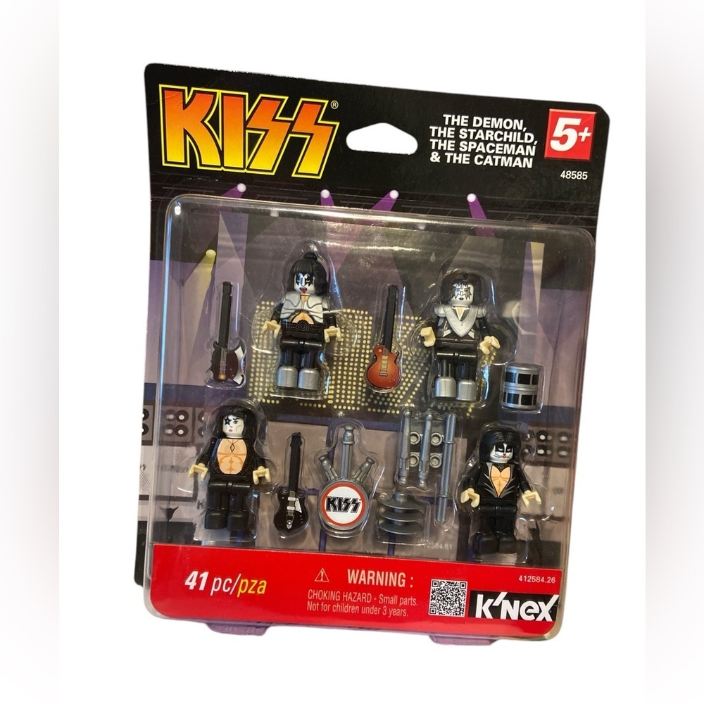 KISS k’nex 41 piece set 5 years and up​